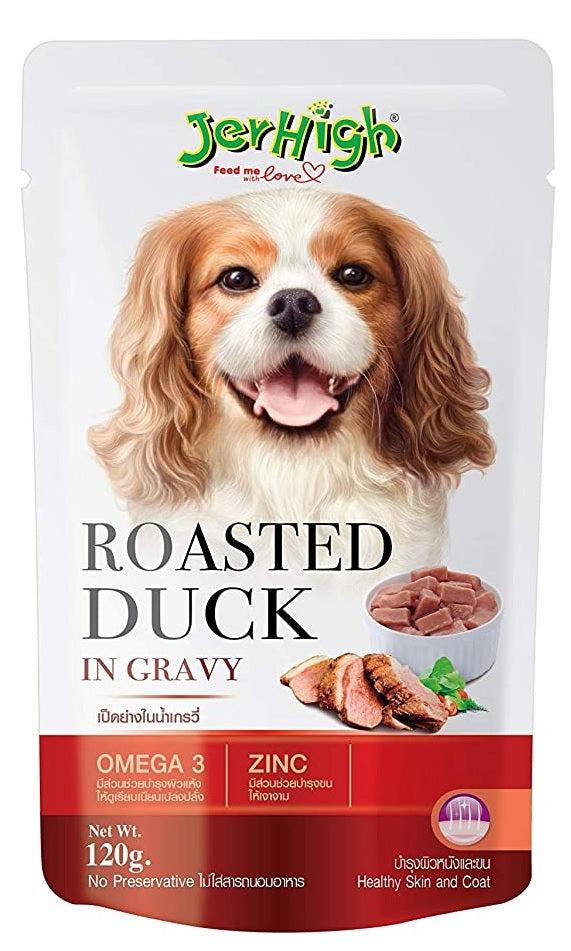 JER ROASTED DUCK IN GRAVY 120GM