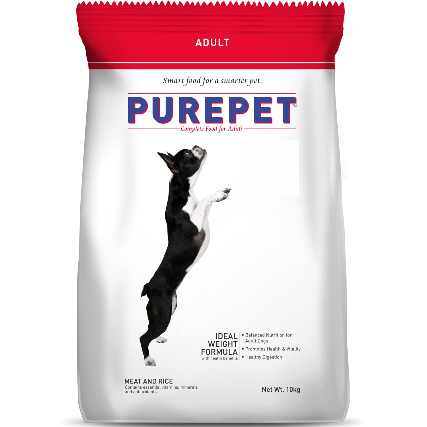 PUREPET A MEAT & RICE 10KG