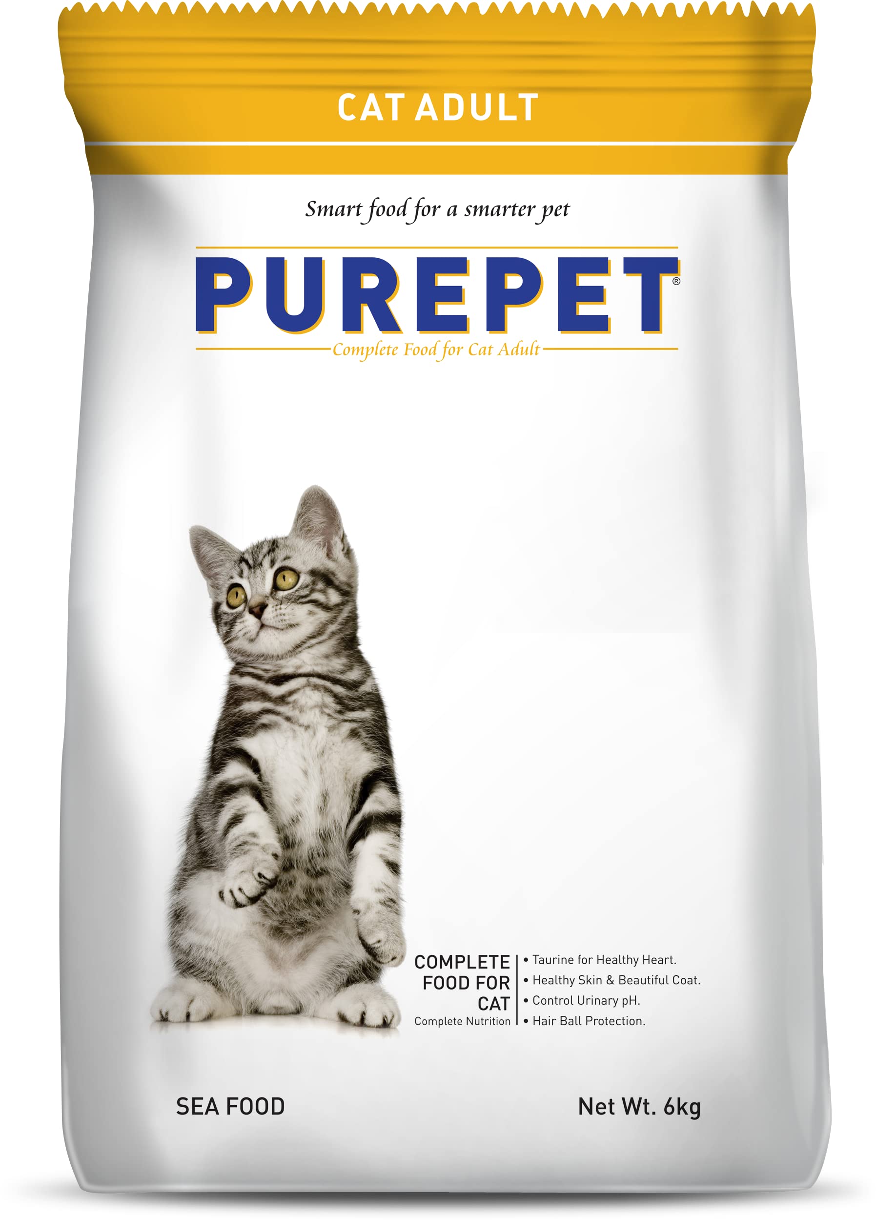 PUREPET ADULT CAT SEA FOOD 6KG