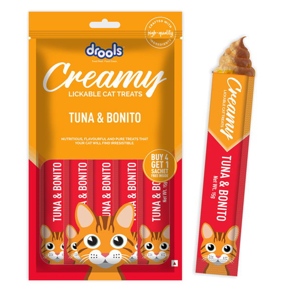 DL CREAMY TUNA & BONITO 5 STICKS