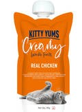 DL KITTY YUMS CREAMY REAL CHI TREATS 80G