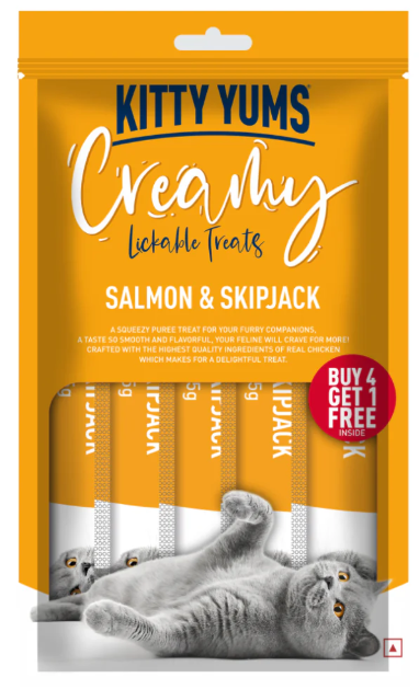 DL KITTY YUMS CREAMY SAL&SKIPJACK