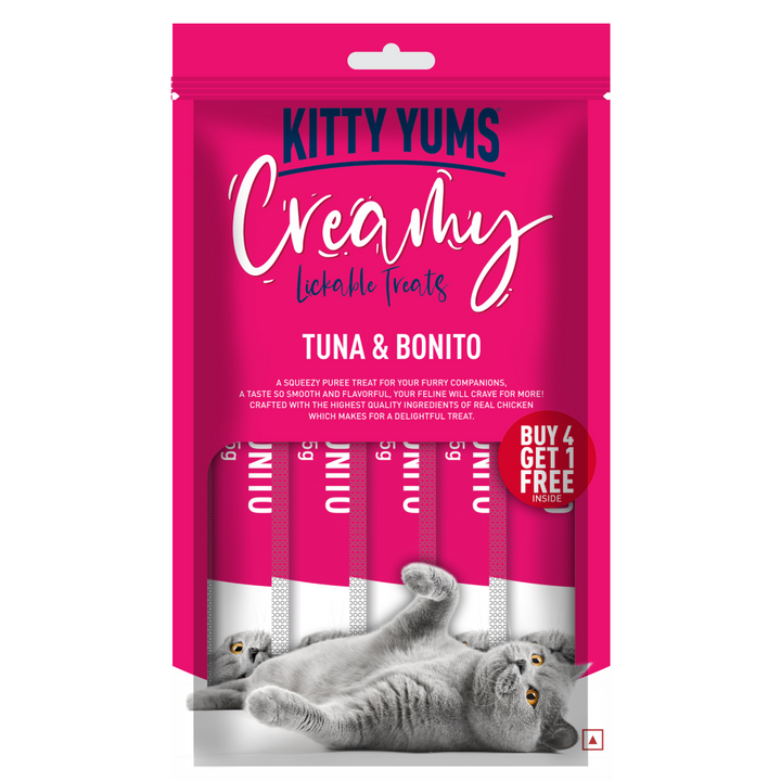 DL KITTY YUMS CREAMY TUNA&BONITO