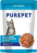 PUREPET CAT REAL CHI GRAVY 50GM