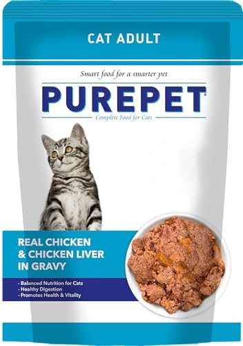 PUREPET CAT REAL CHI GRAVY 50GM