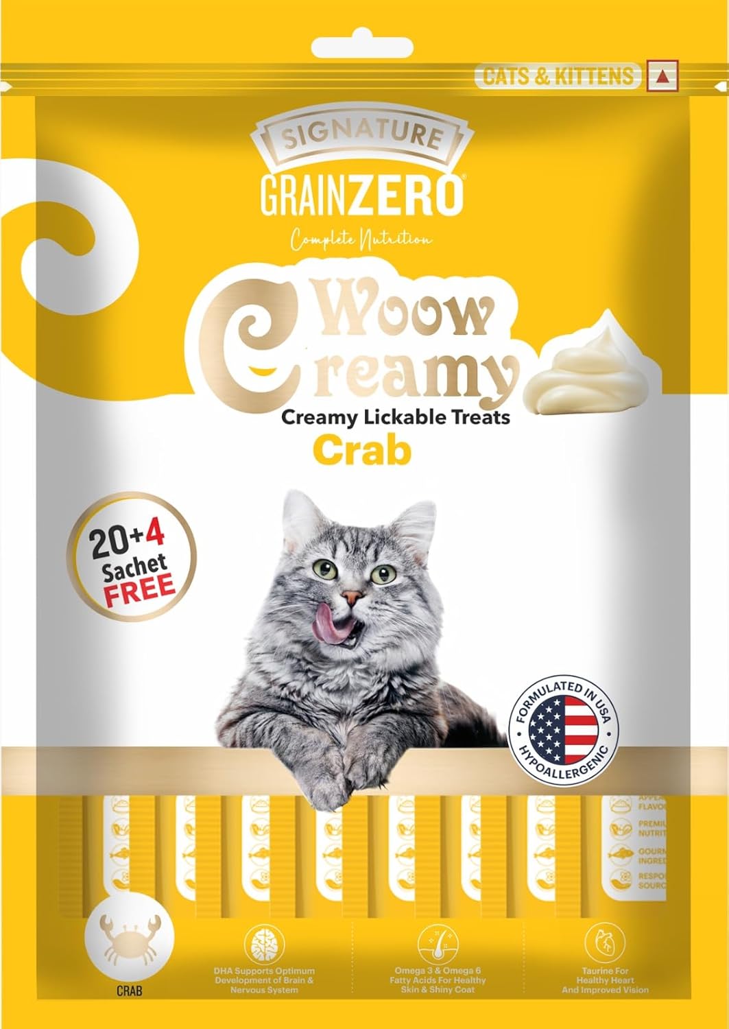 GRAIN ZERO CREAMY CRAB (20+4)FREE