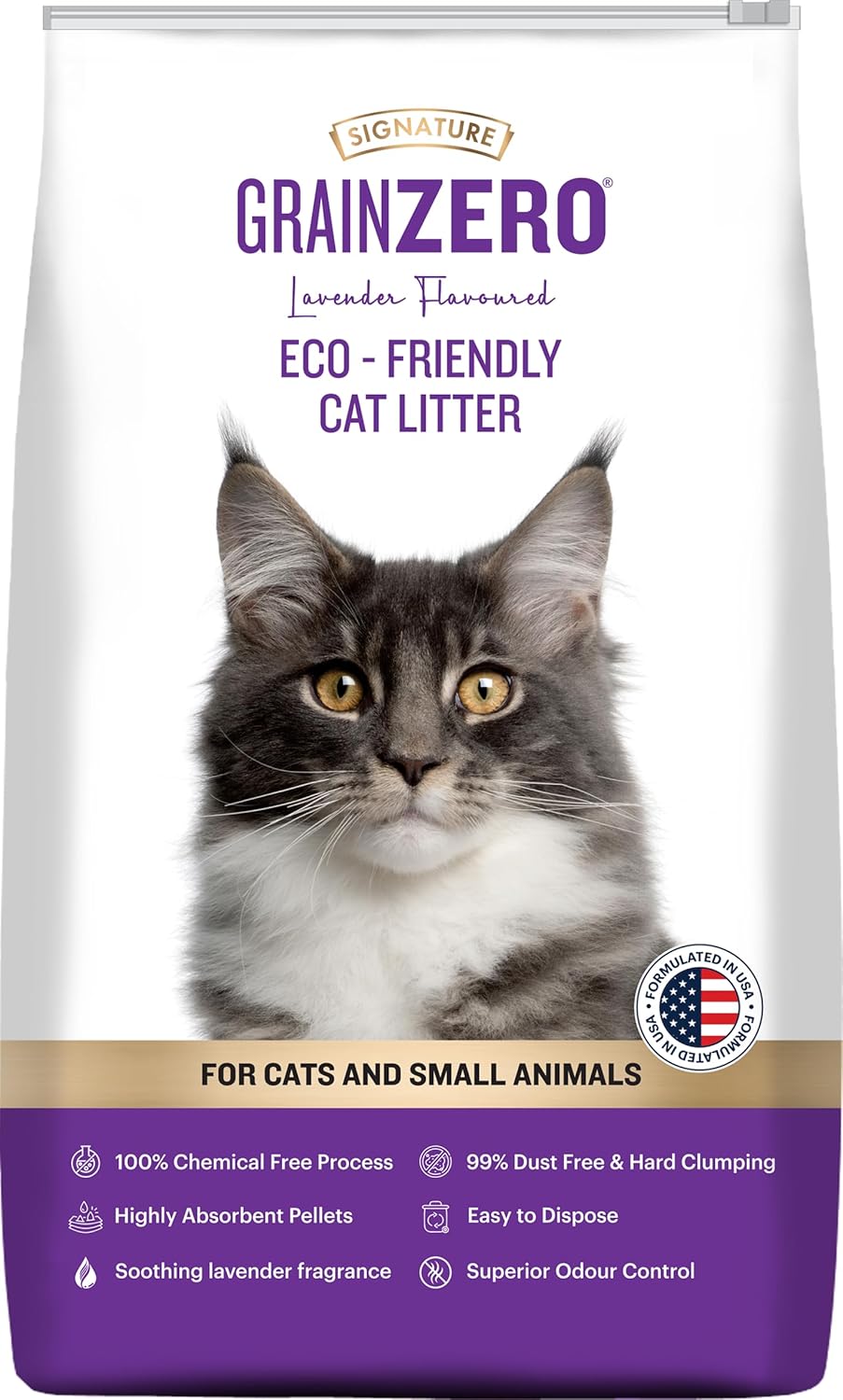 GRAIN ZERO CAT LITTER 8KG