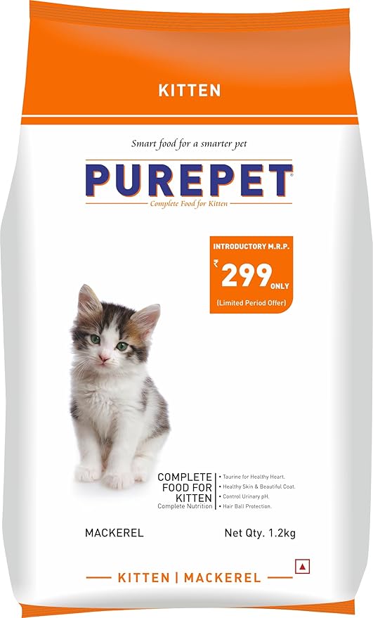 PUREPET KITTEN MACKEREL 1.2KG