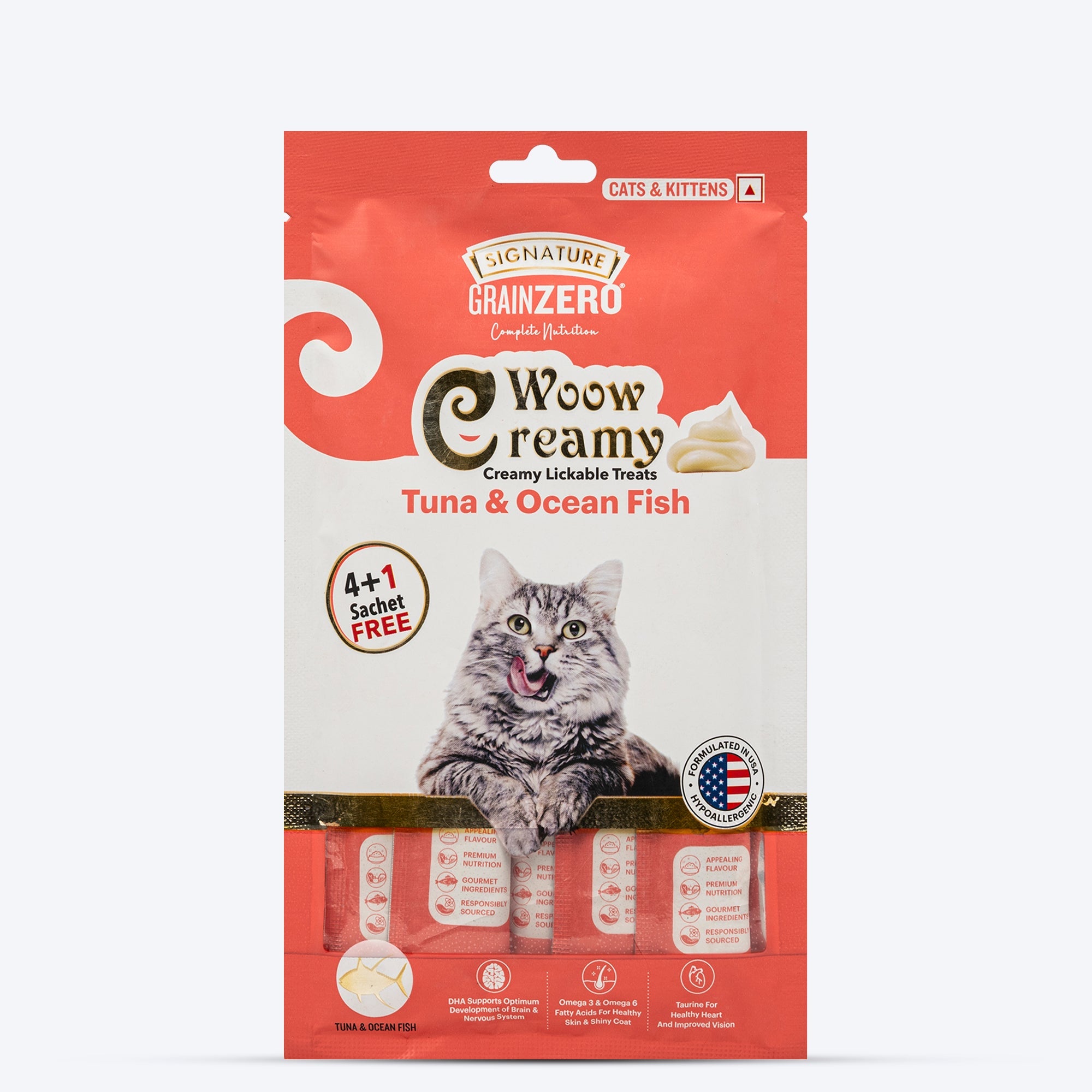 GRAIN ZERO CREAMY TUNA & OCEANFISH 5STICKS