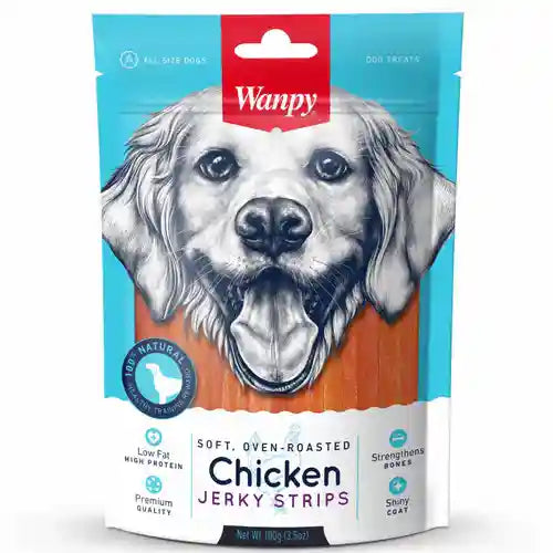 WANPY SOFT CHICKEN JERKY STRIP
