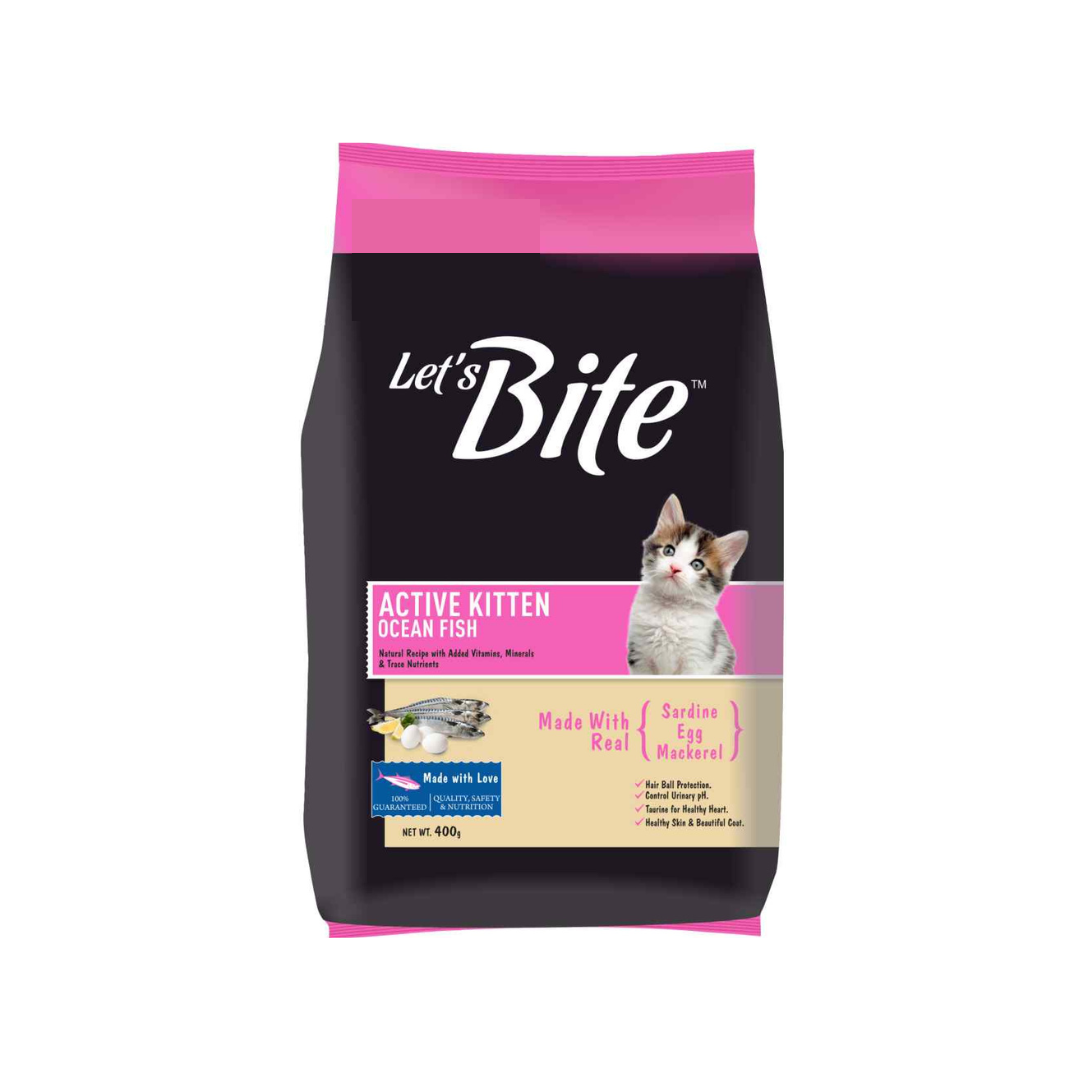 DL L B ACTIVE KITTEN 400GM