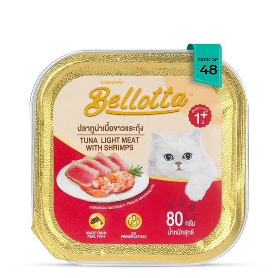 BELLOTTA CAT TUNA SHRIMPS TRAY