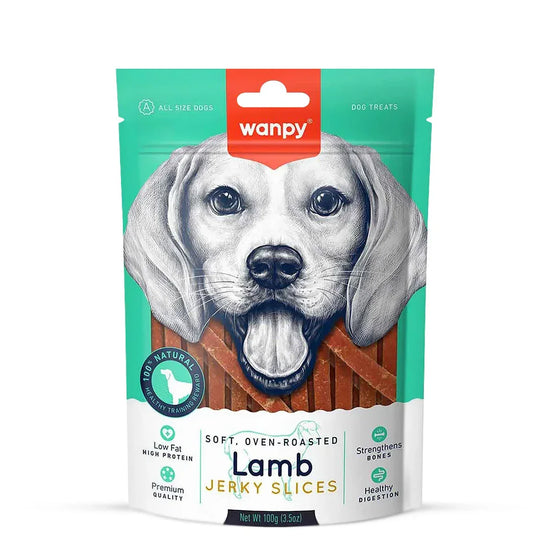 WANPY LAMB JERKY SLICES