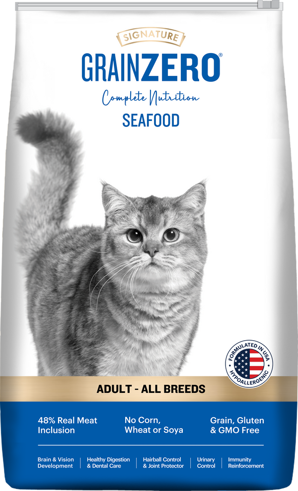 GRAIN ZERO CAT SEA FOOD 1.2KG
