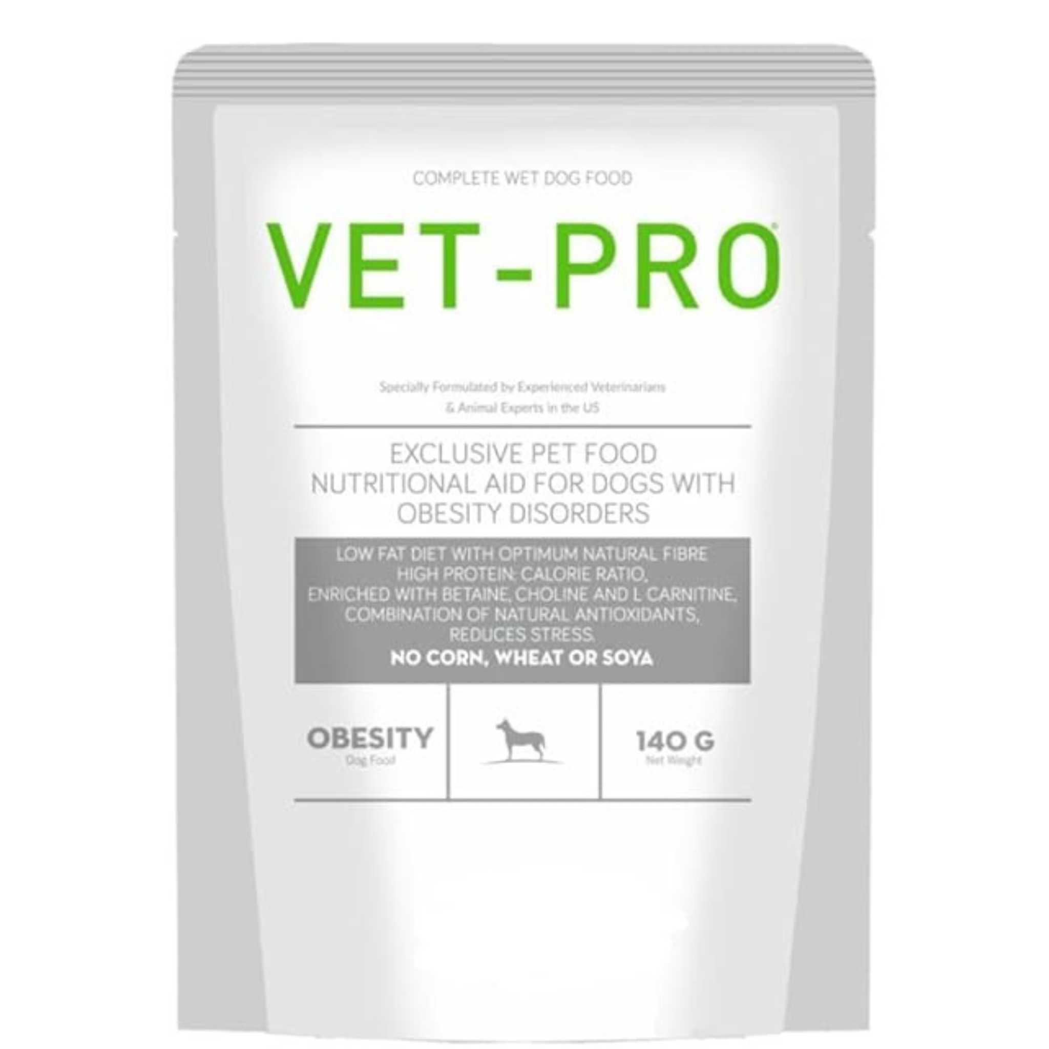 VETPRO OBESITY GRAVY 140GM