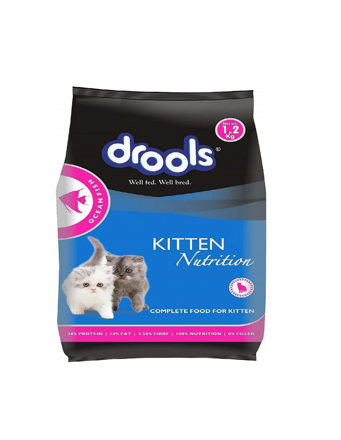 DL CAT KITTEN OCEAN FISH 400GM