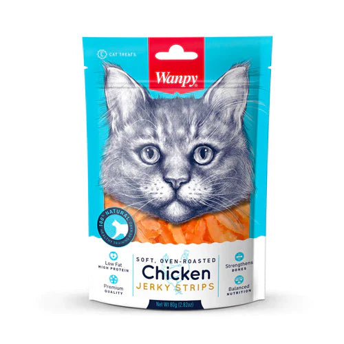 WANPY SOFT CHI JRY STRIP FOR CATS